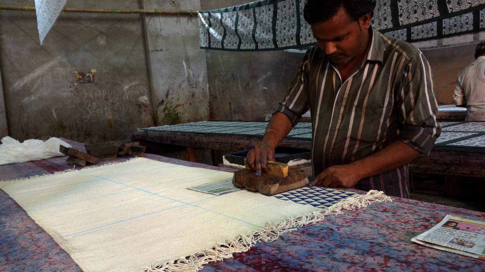 Wooden Block Makers Of Bagru