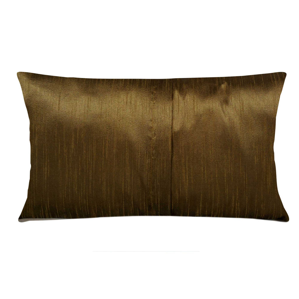 Indian raw silk pillow cover by DesiCrafts India