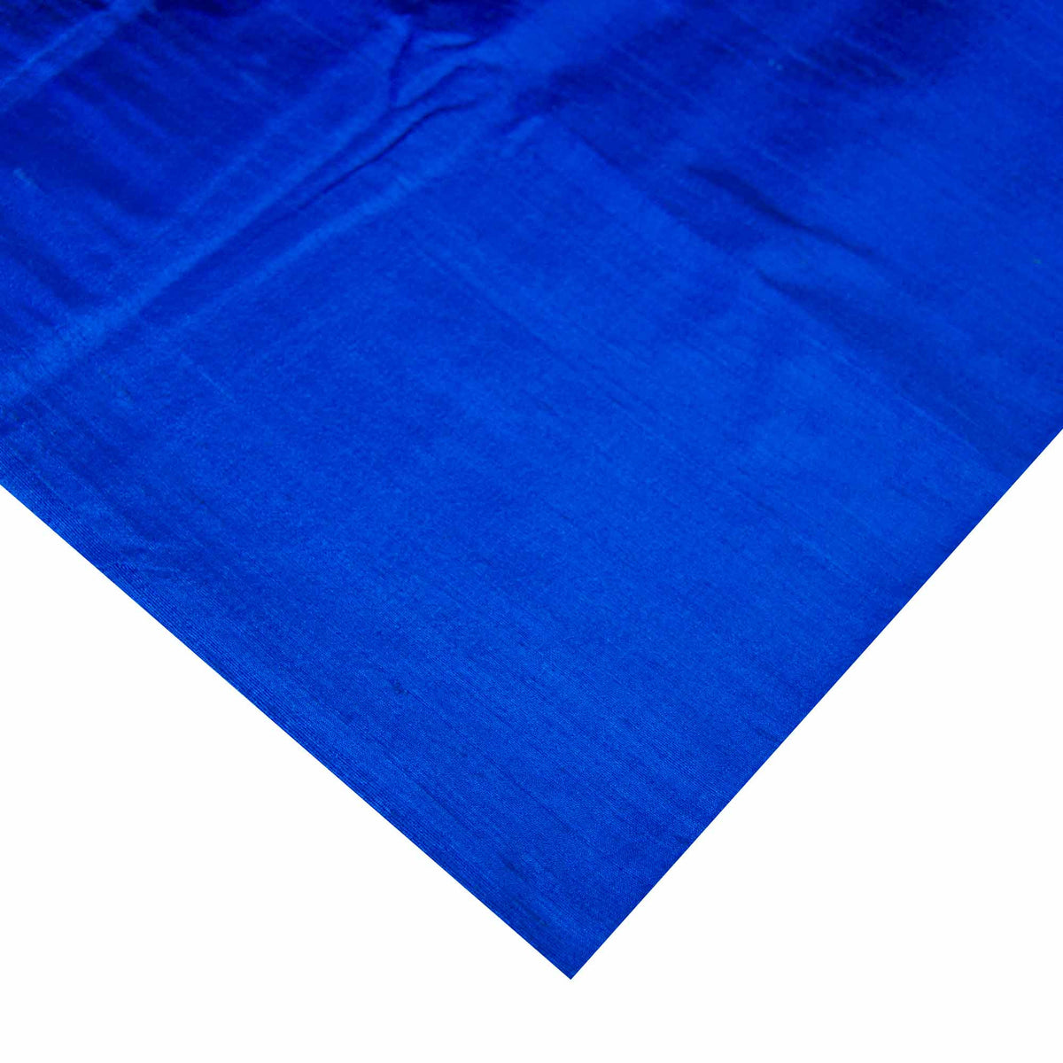 Royal Blue Dupioni Silk - Raw Silk Fabric from India – DesiCrafts