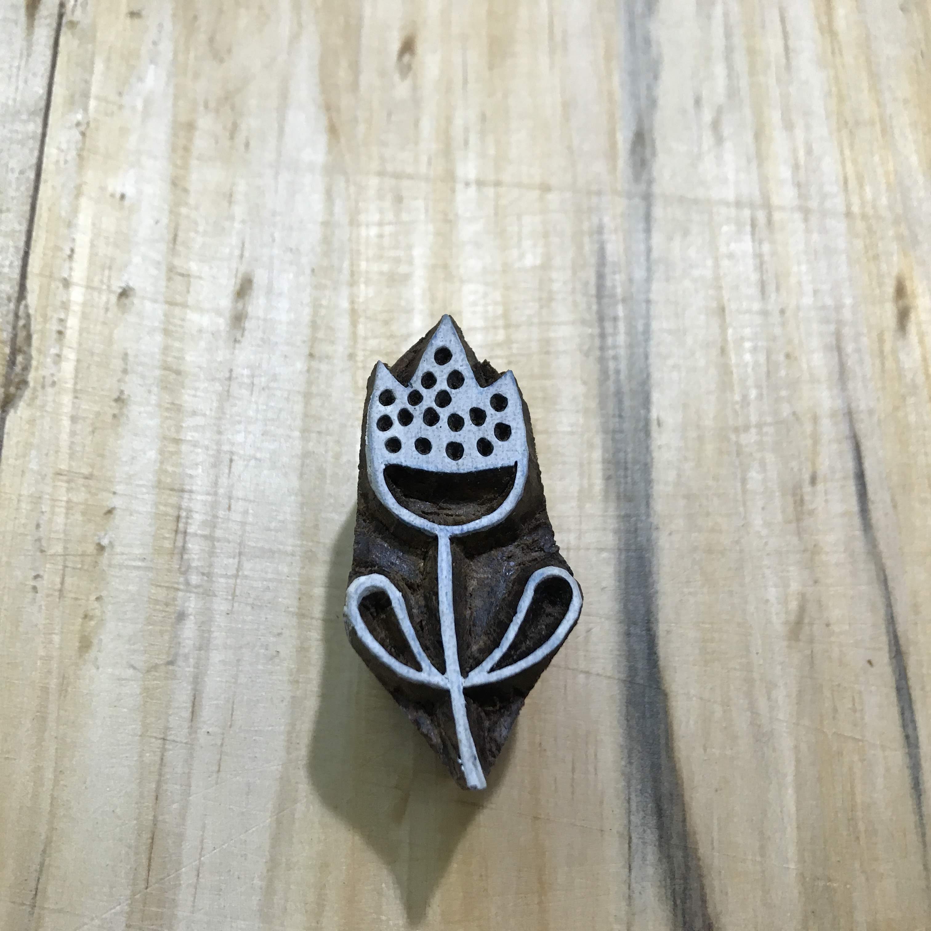 Scandinavian Flower Stamp For Textile Ceramic Paper Printing