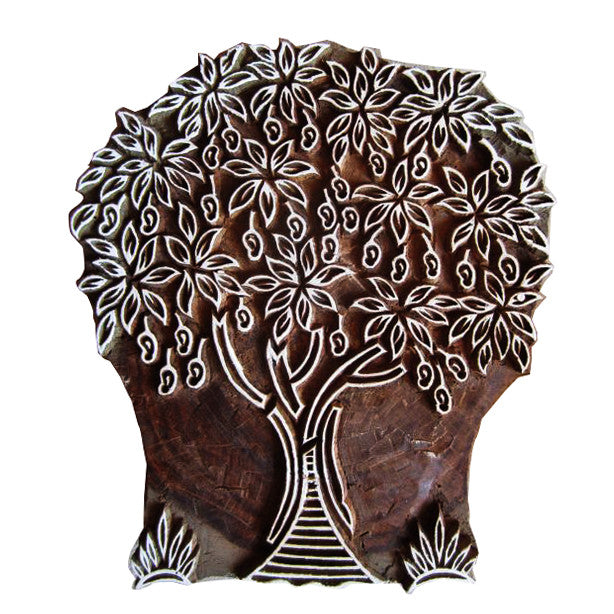 Tree of life wooden stamp by DesiCrafts