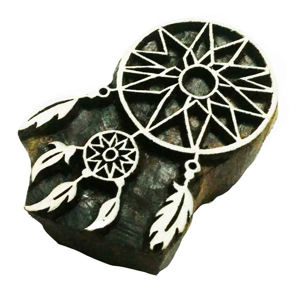 Dreamcatcher Stamp for Textile Printing