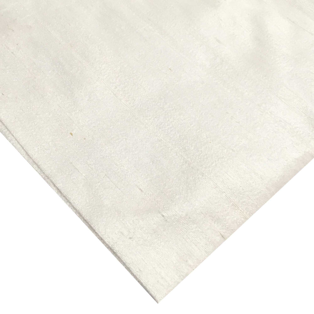 White Ivory pure silk fabric