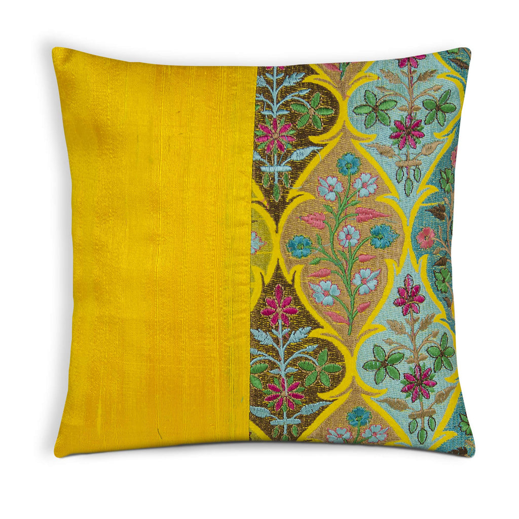 Kashmir embroidery pillow cover