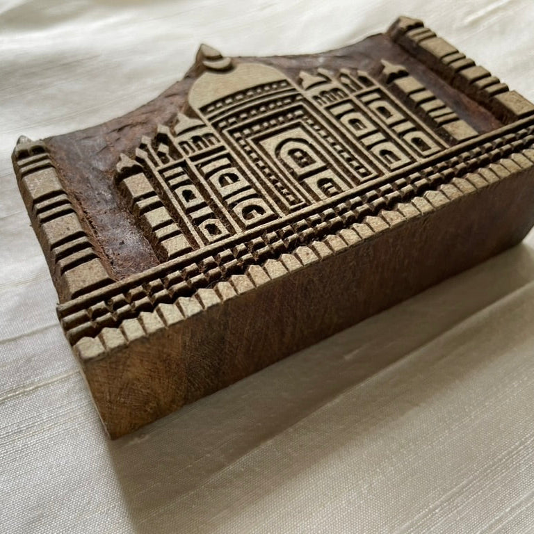 taj mahal block printing stamp For DIY