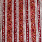 rust and mustard cotton kalamkari fabric