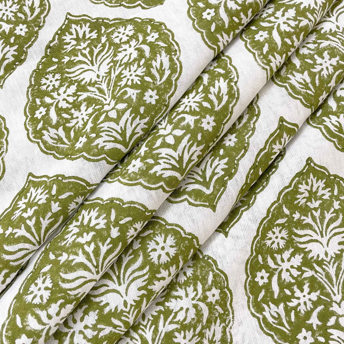 DesiCrafts Solid and Printed Linen Fabrics For Upholstery & Dresses