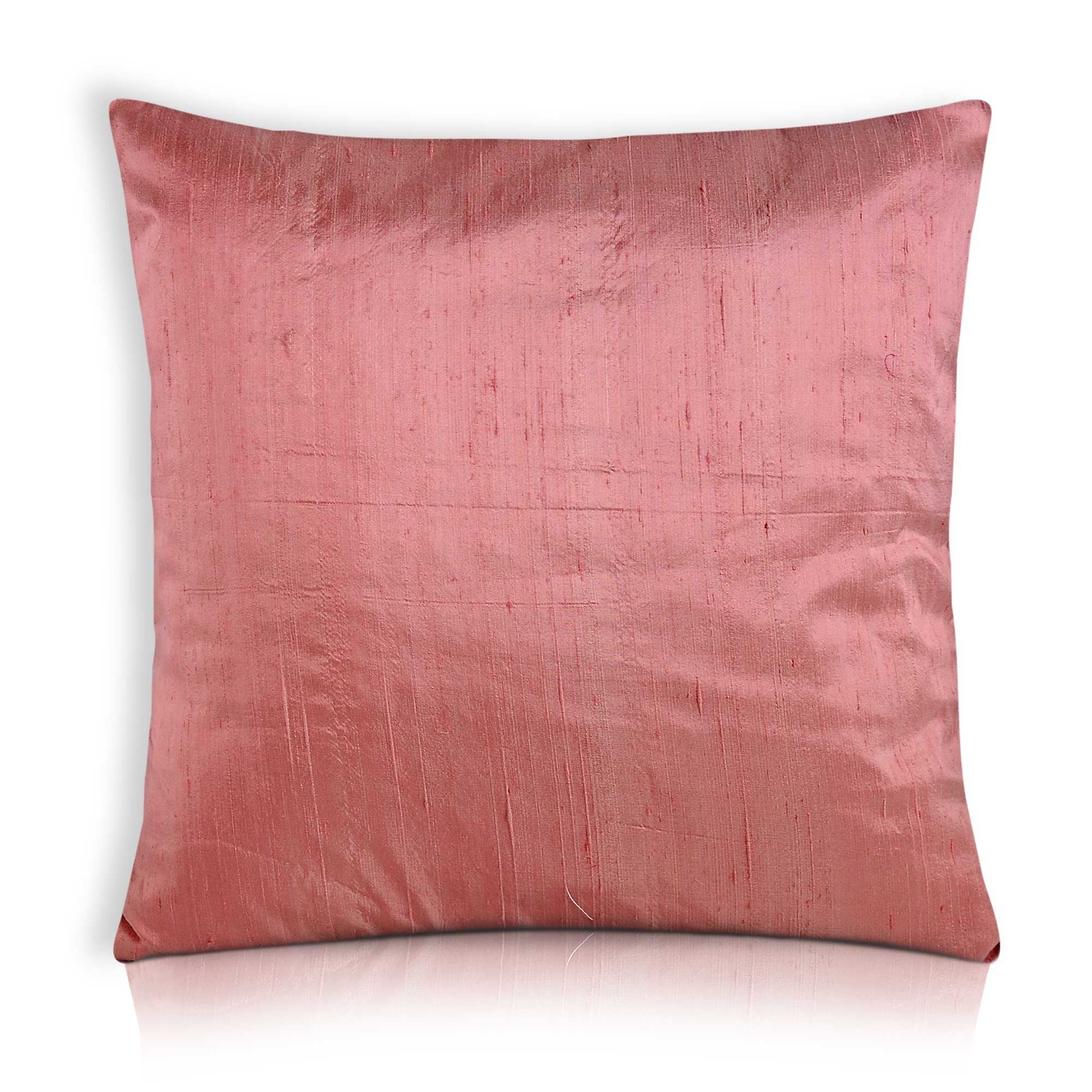 Pink clearance silk cushion