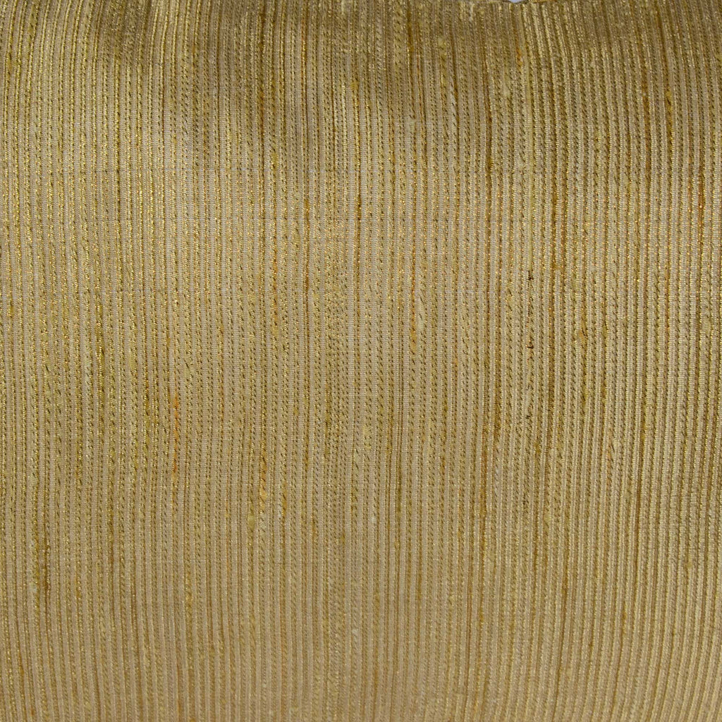 Gold Jacquard Silk Horizontal Cushion Cover