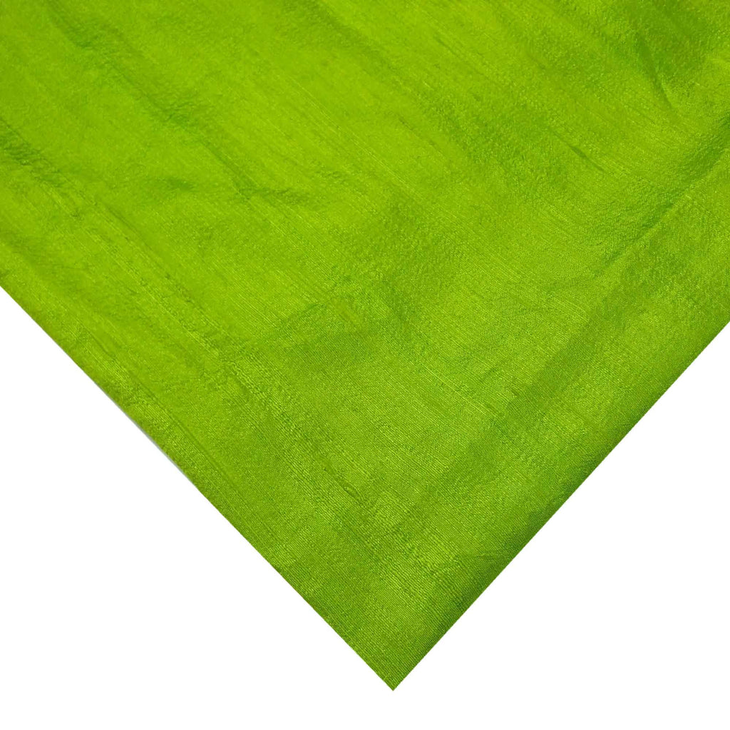 Chartreuse Dupioni Silk Fabric