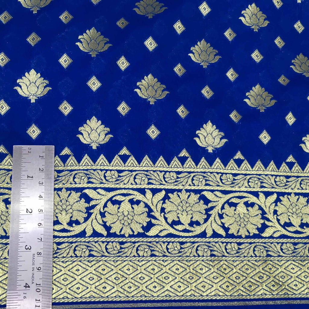 Handwoven banarasi silk fabric buy online