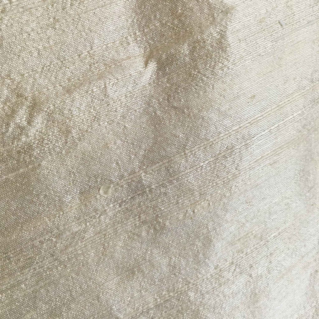 Champagne Raw Silk Fabric For Dresses