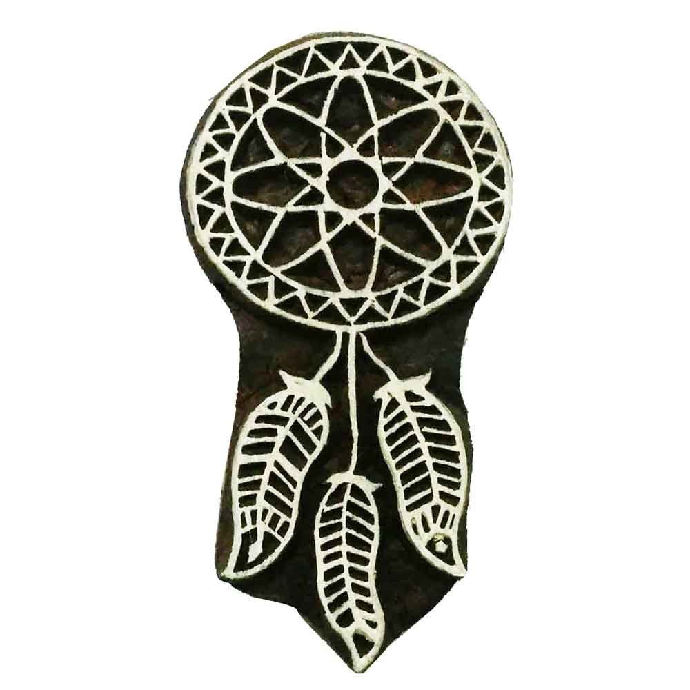 Dreamcatcher Wooden Stamp for Printing