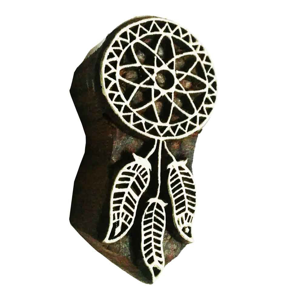 Dreamcatcher Wooden Stamp for Printing