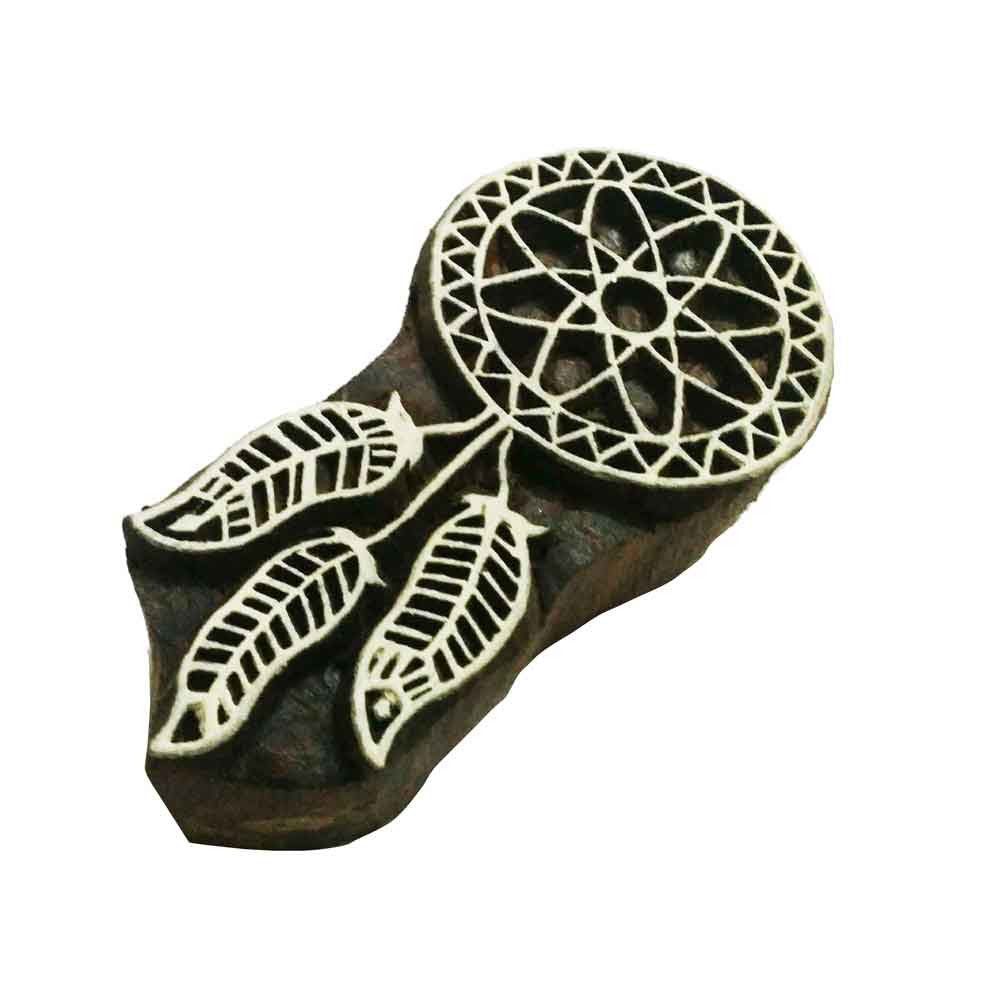 Dreamcatcher Wooden Stamp for Printing