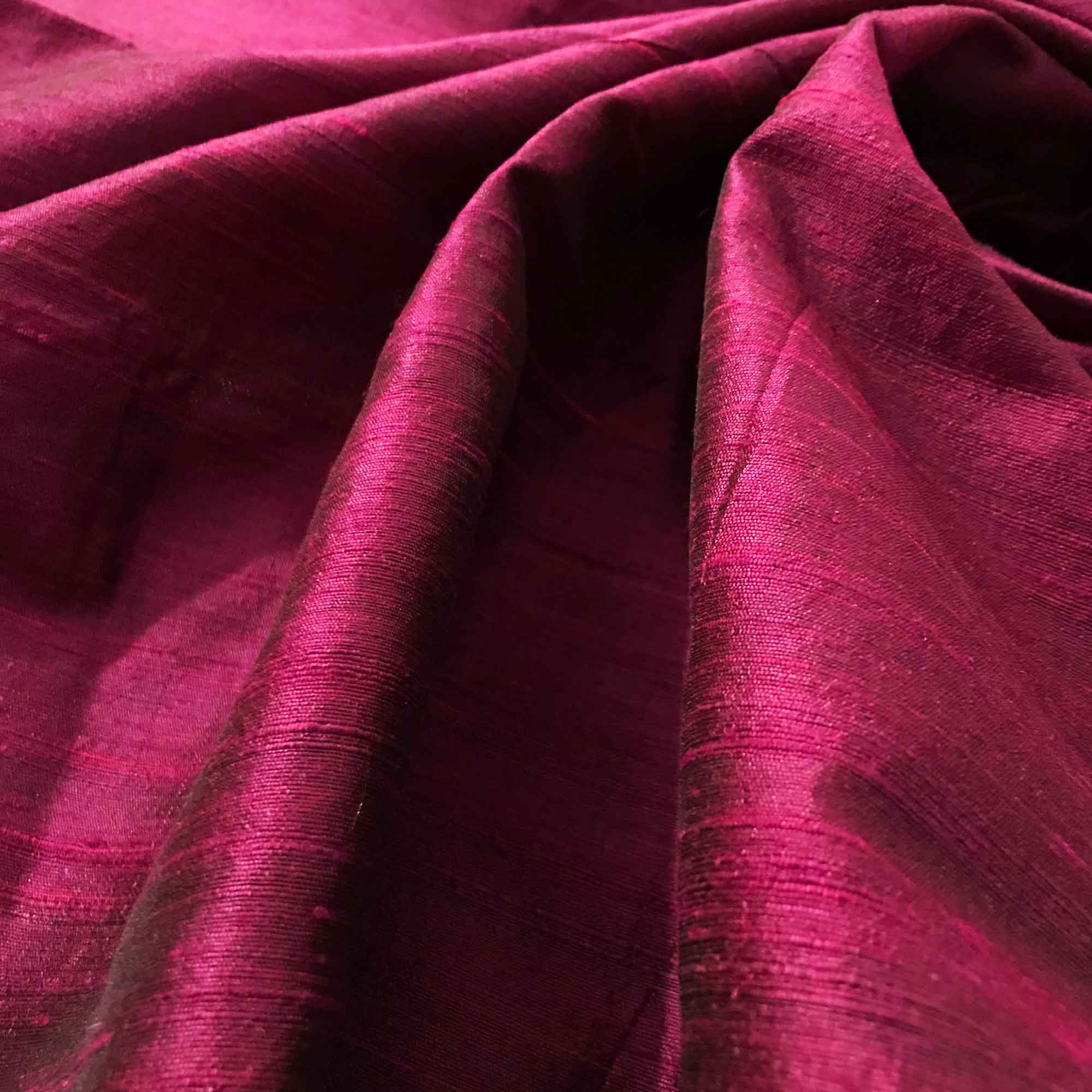 Champagne Dupioni - Pure Raw Silk Fabric - Worldwide Shipping