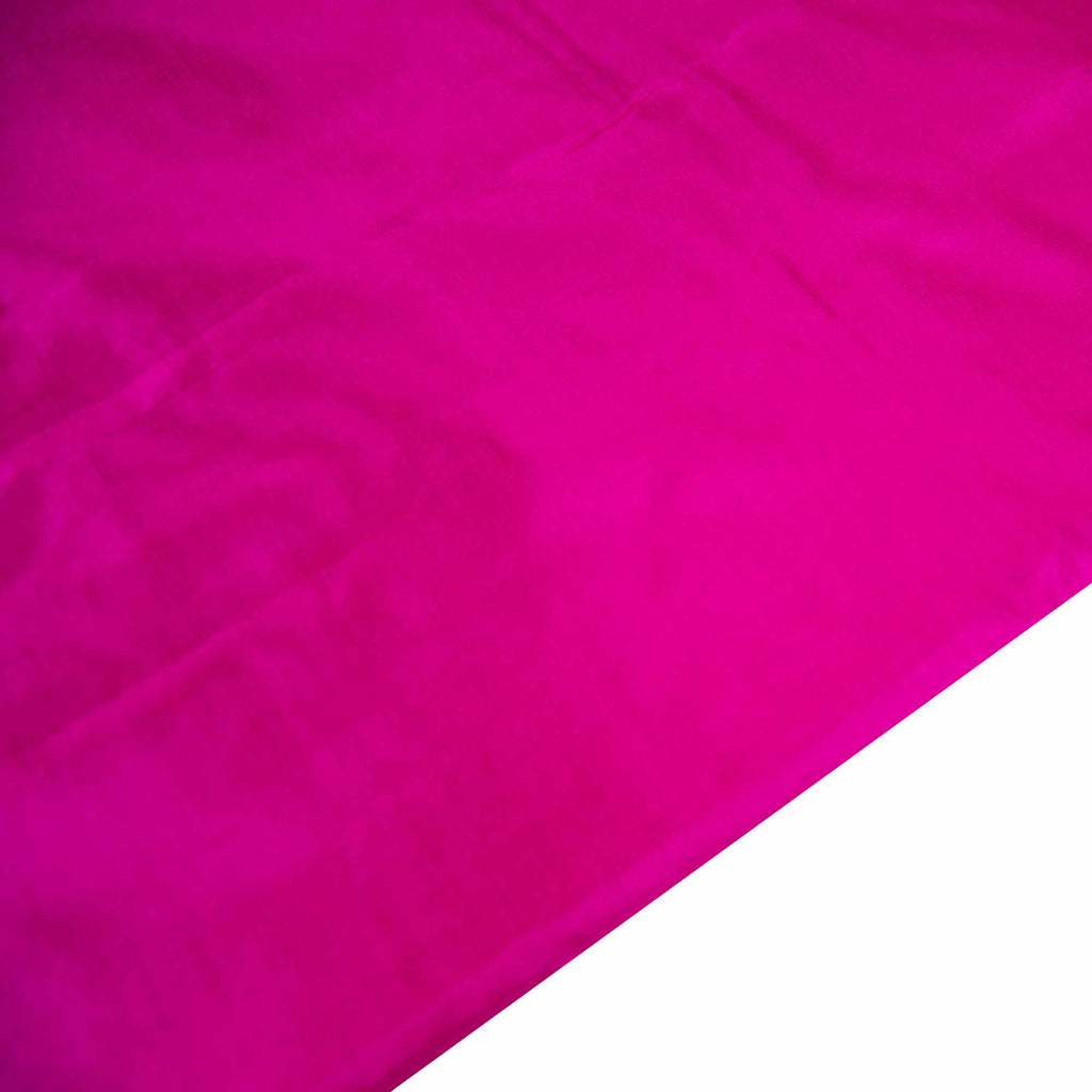 Hot Pink Soft Silk Fabric for dresses and drapes
