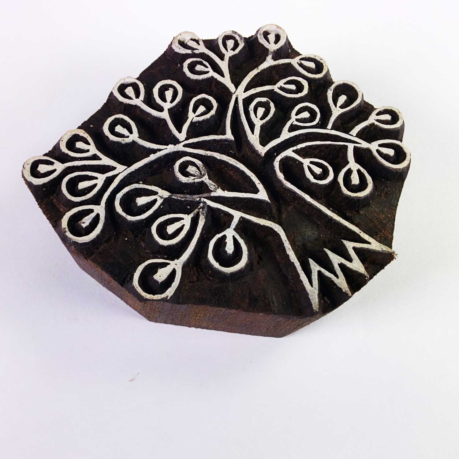 Small Tree Wooden Stamp For Printing – DesiCrafts