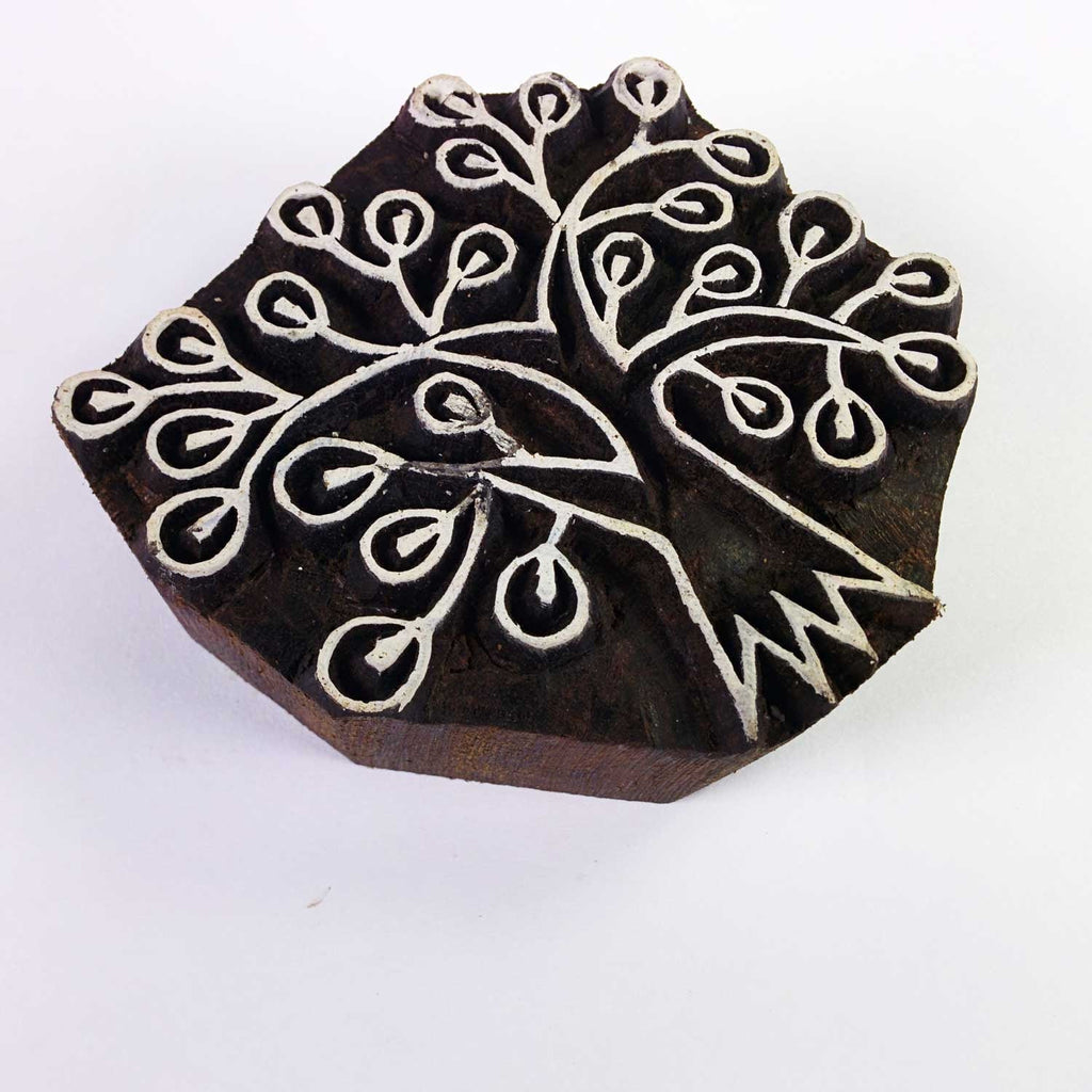 Small Tree Wooden Stamp For Printing