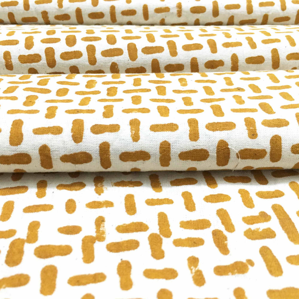 Streets of Adyar Hand Block Printed Cotton Fabric