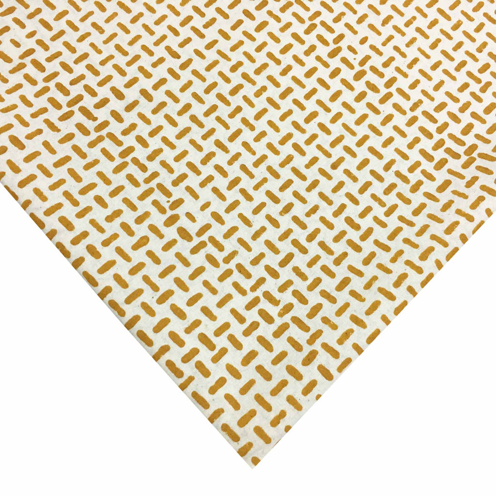 Streets of Adyar Hand Block Printed Cotton Fabric