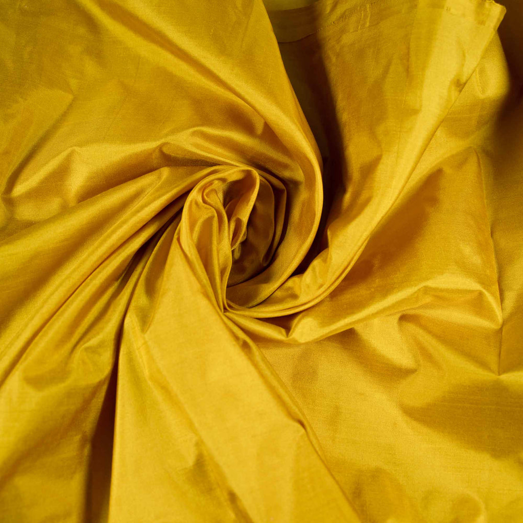 Mustard Soft Silk Fabric for dresses buy online from India