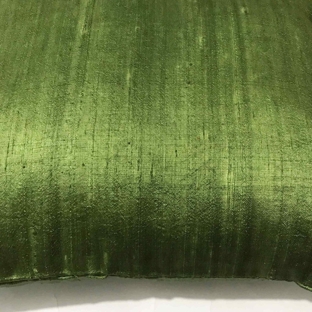 Olive raw silk pillow cover Mothersvday gift