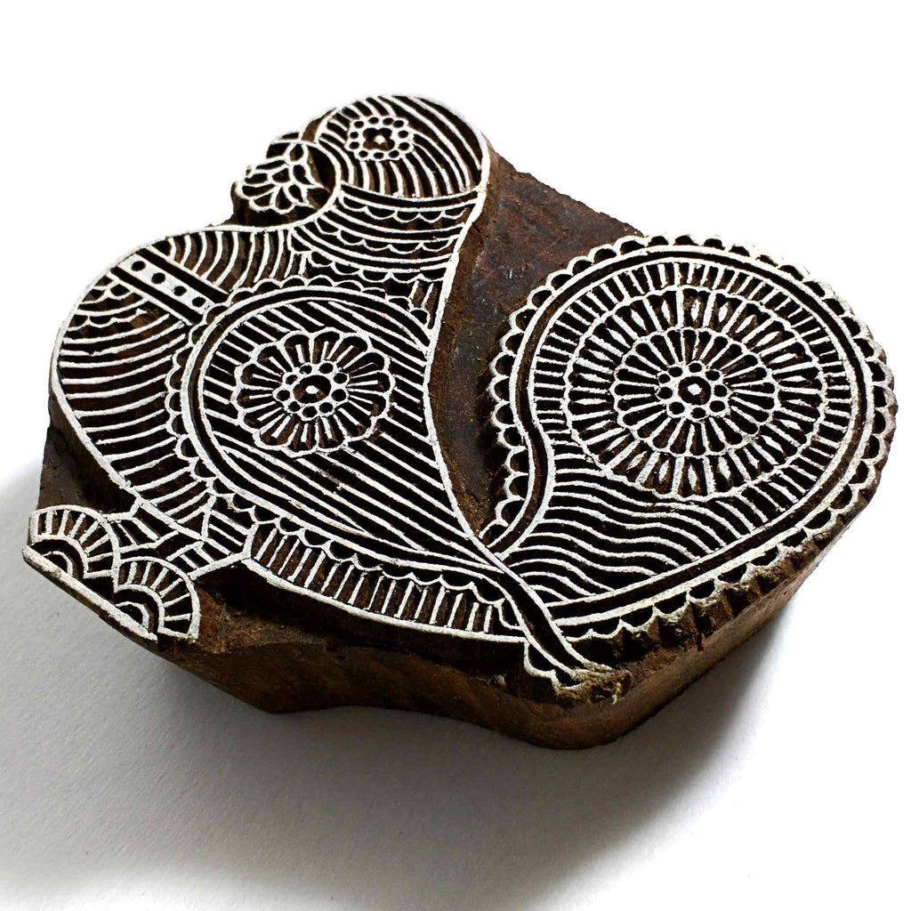 Parrot Stamp Block for Wood Block Printing