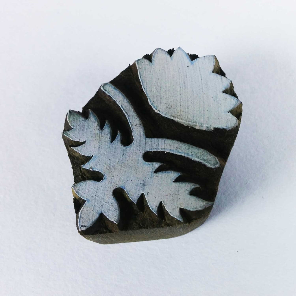 Flower Block Printing Stamp