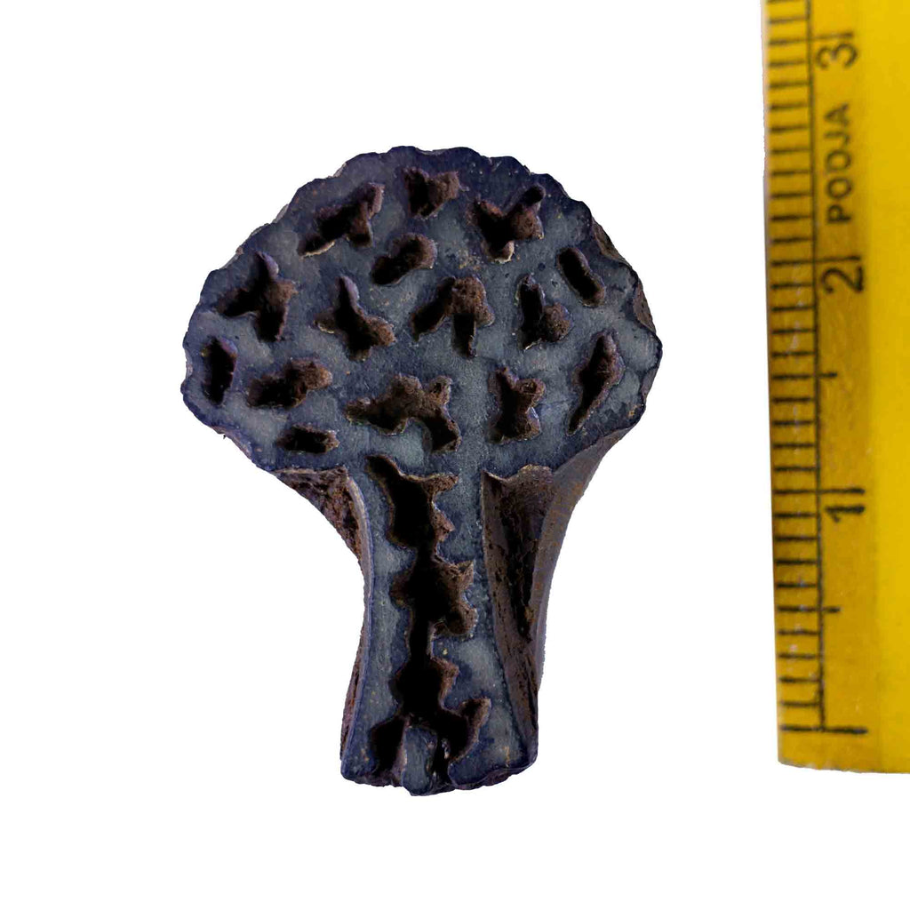 Small Mushroom Wooden Stamp