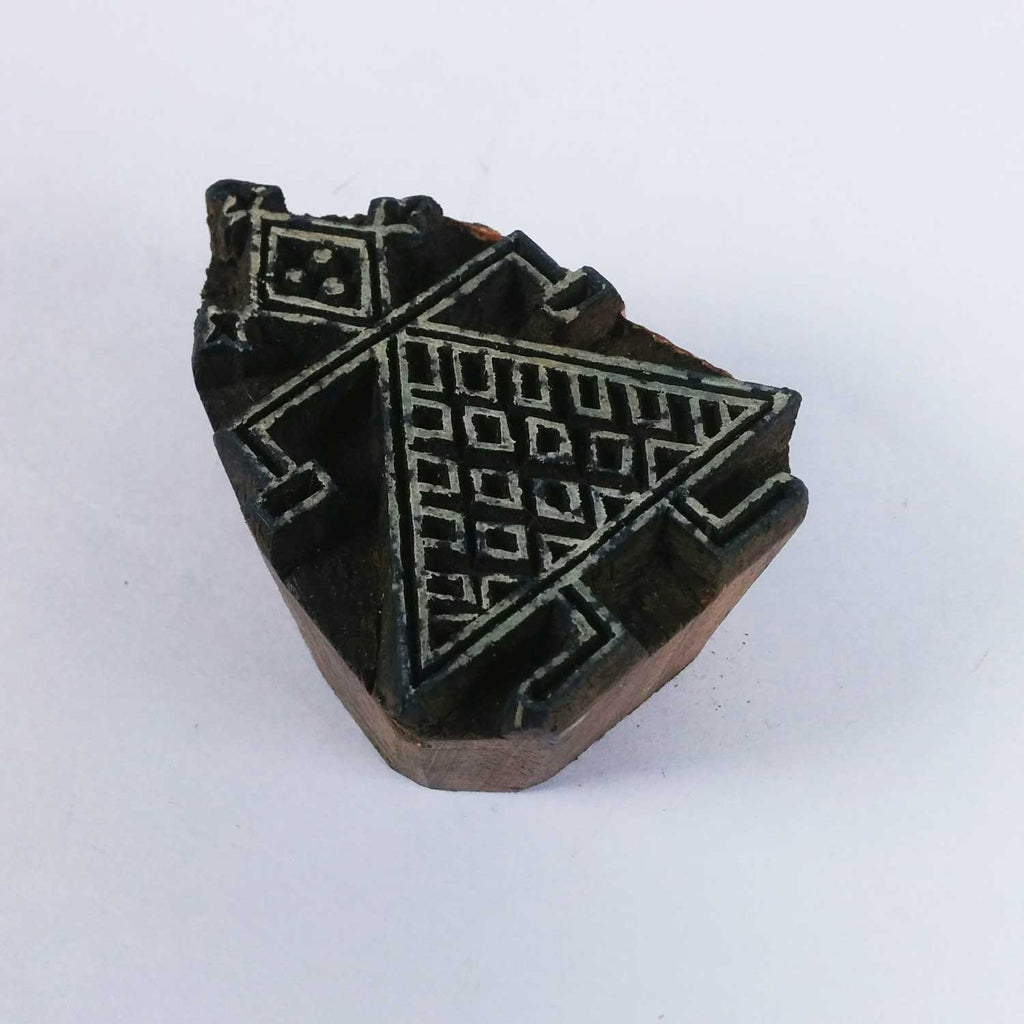  Worli Wooden Stamp For Hand Block Printing