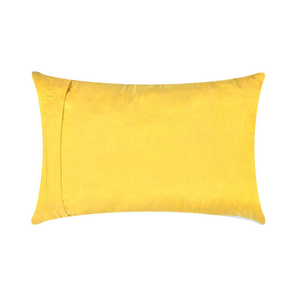 Handmade Bhagalpuri Jute Silk Pillow Cover Buy online from DesiCrafts