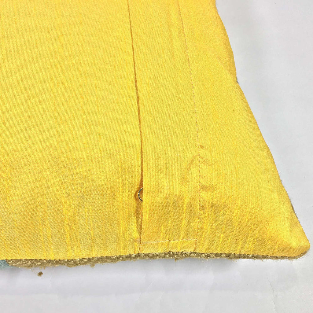Handmade Bhagalpuri Jute Silk Pillow Cover Buy online from DesiCrafts