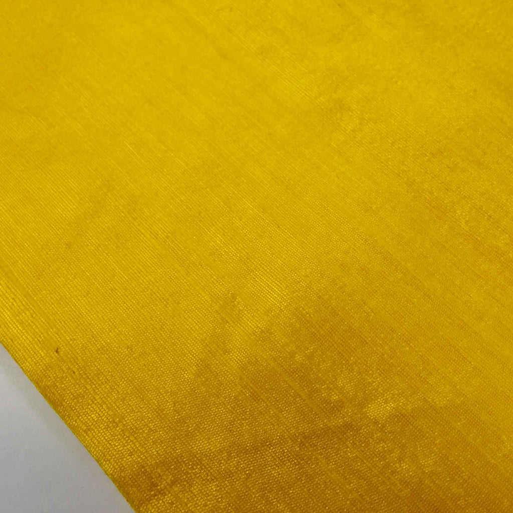 Sunny Yellow Dupioni Silk Buy Online From India
